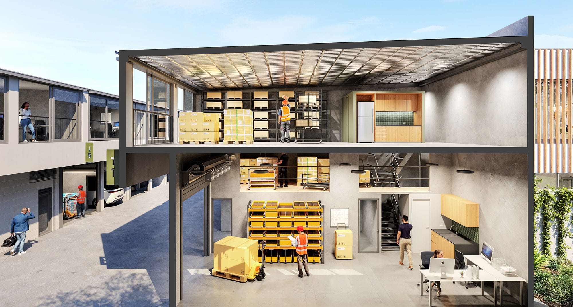 Unit 11 interior view