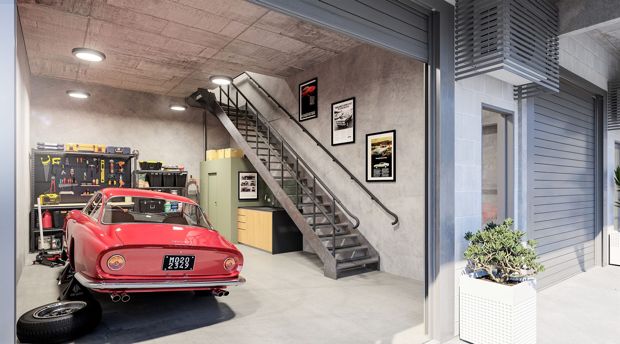 Unit 01 interior view